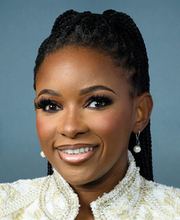 Official portrait of Jasmine Crockett
